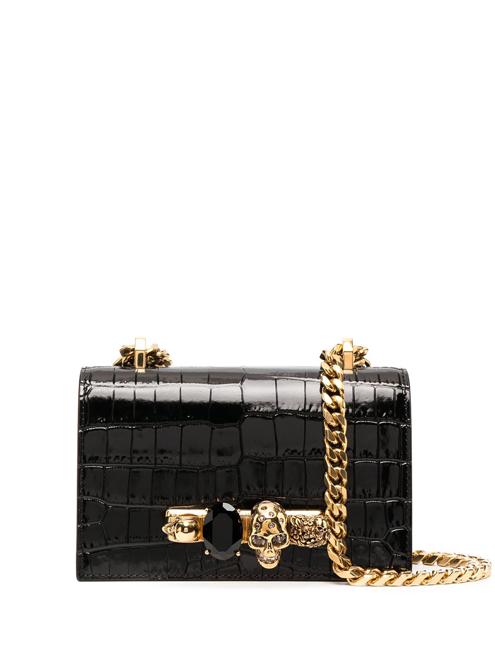 ALEXANDER MCQUEEN Mini Jewelled Satchel