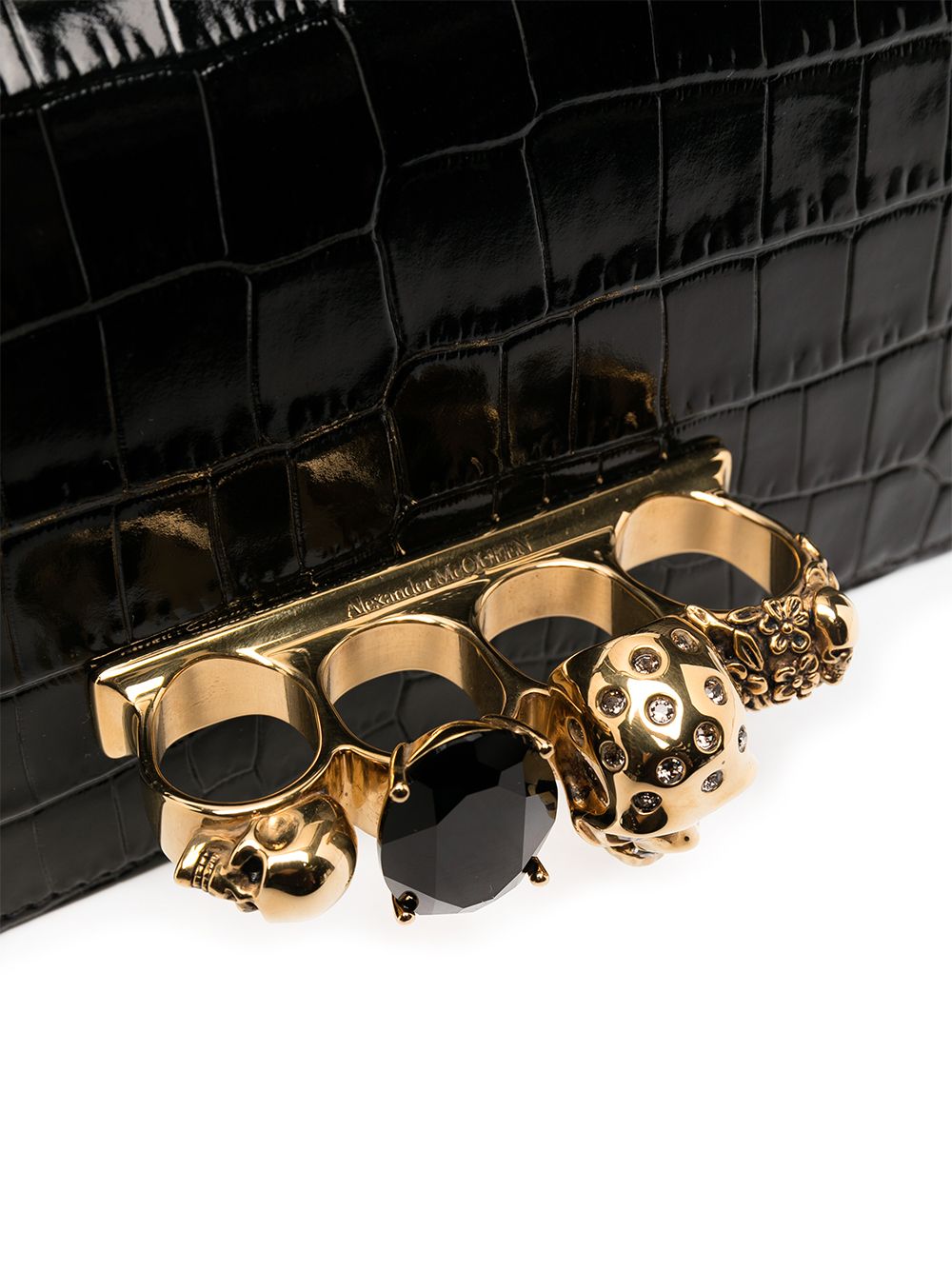 ALEXANDER MCQUEEN Mini Jewelled Satchel