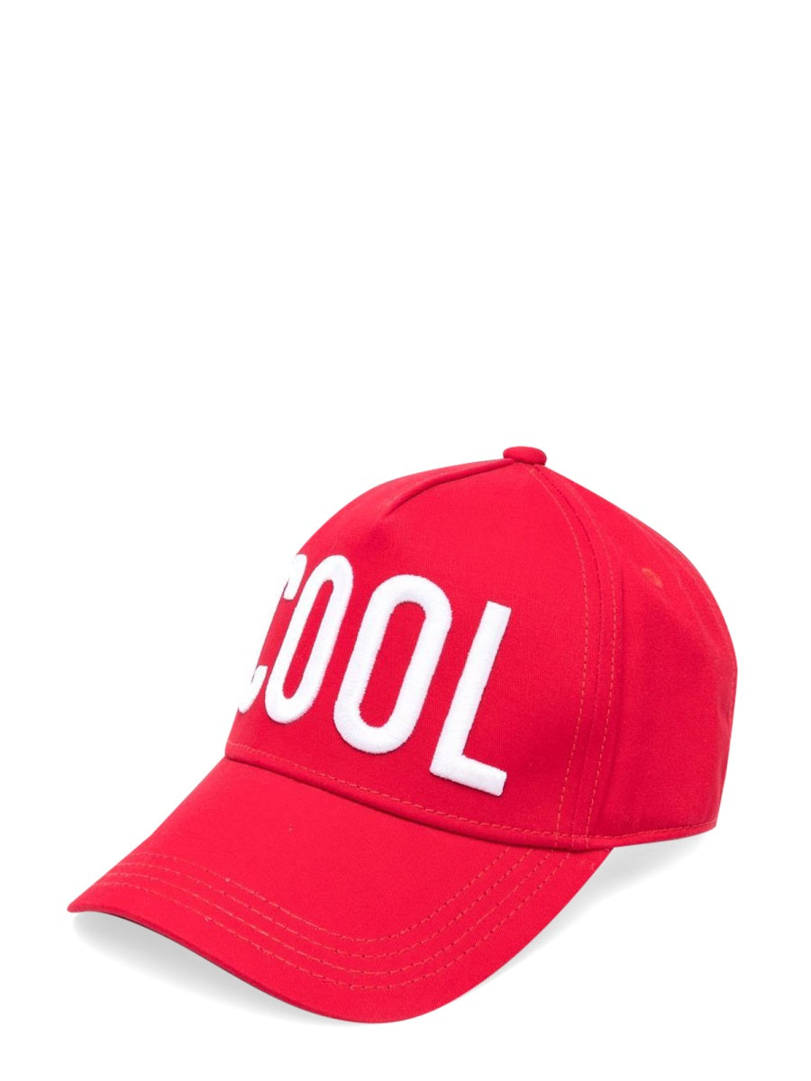 DSQUARED Cotton Adjustable Hat for Kids