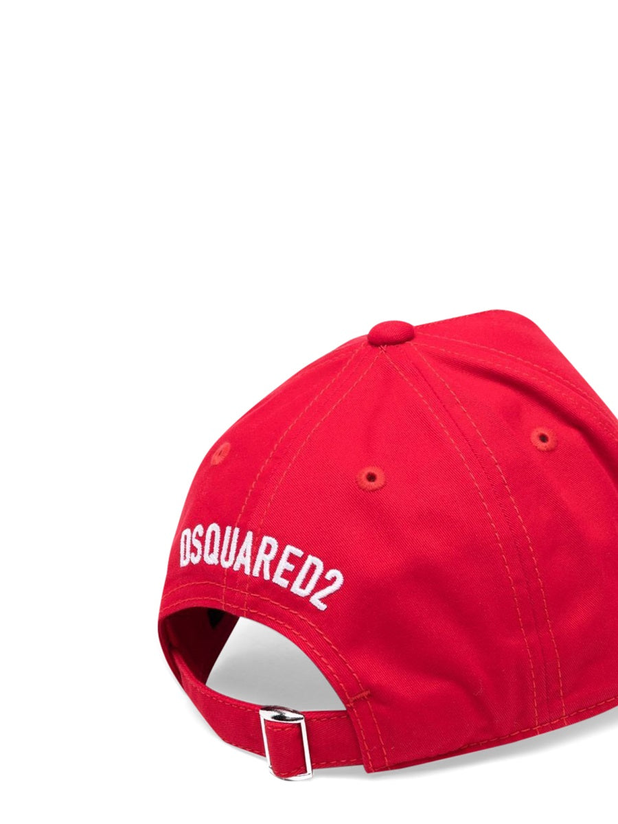 DSQUARED Cotton Adjustable Hat for Kids