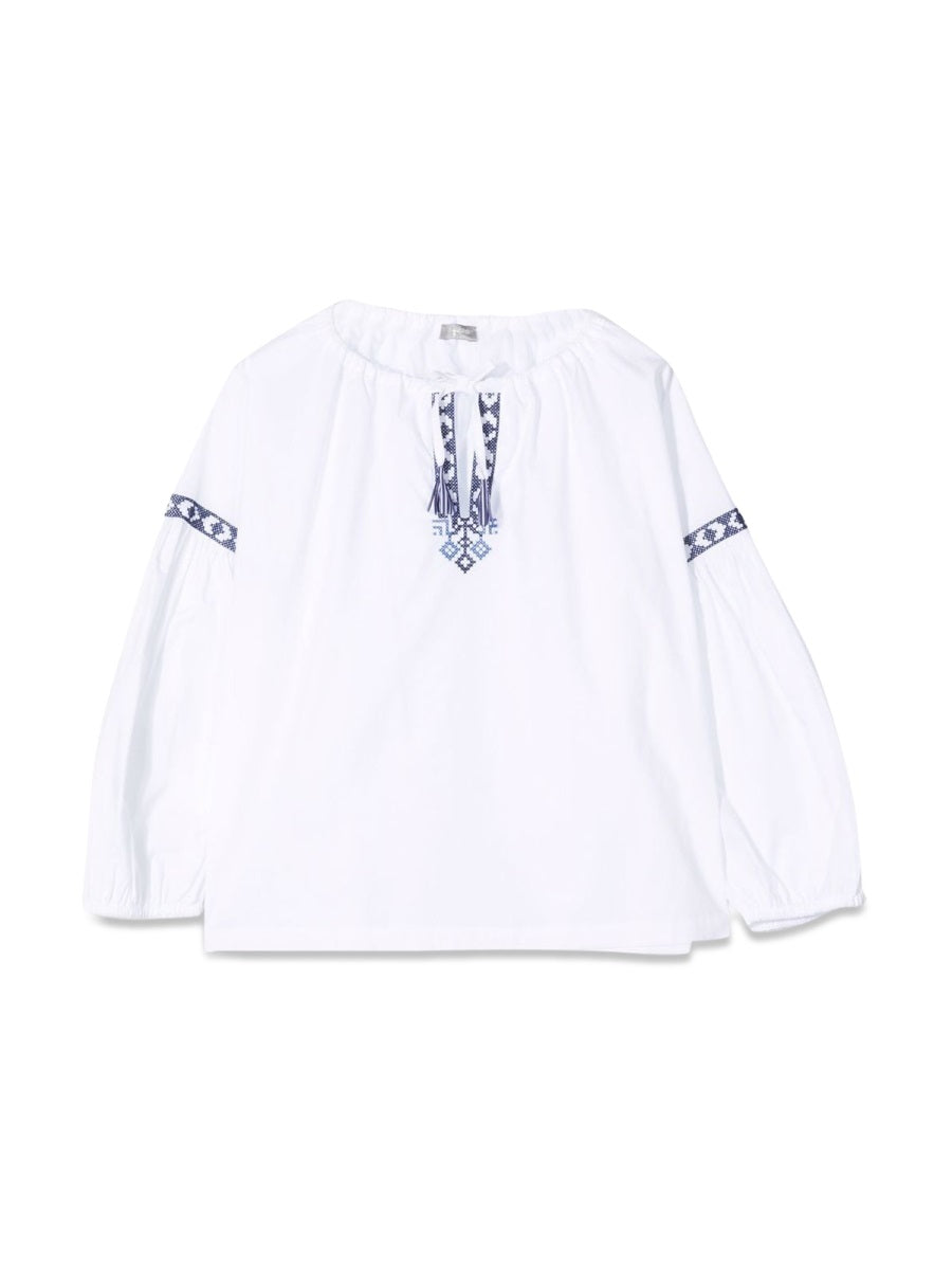 IL GUFO Mini Long Sleeve Kids' Shirt