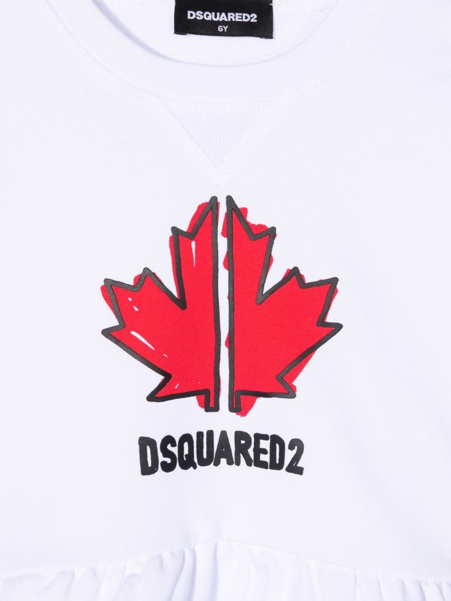 DSQUARED Girls' Mini Cotton Sweatshirt