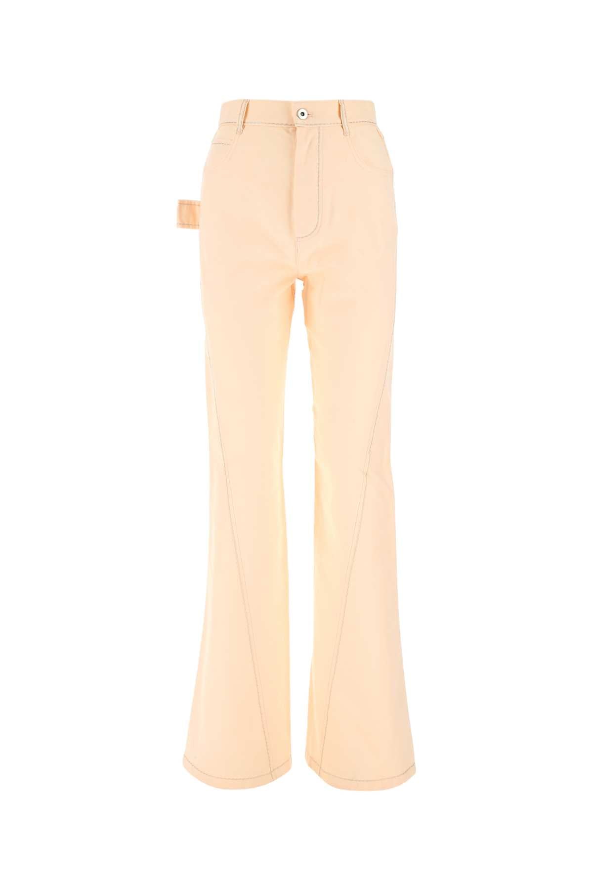 BOTTEGA VENETA Wide Leg Cotton Pants