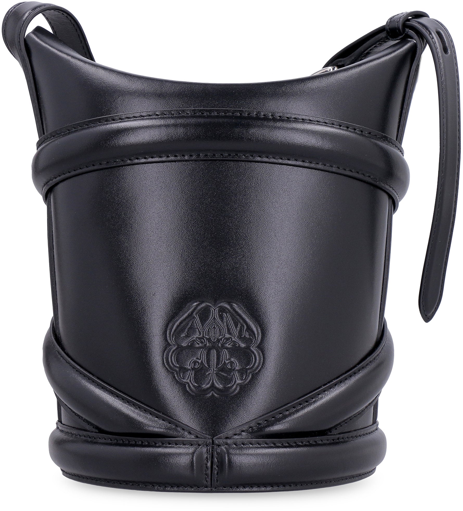 ALEXANDER MCQUEEN The Curve Mini Bucket Handbag