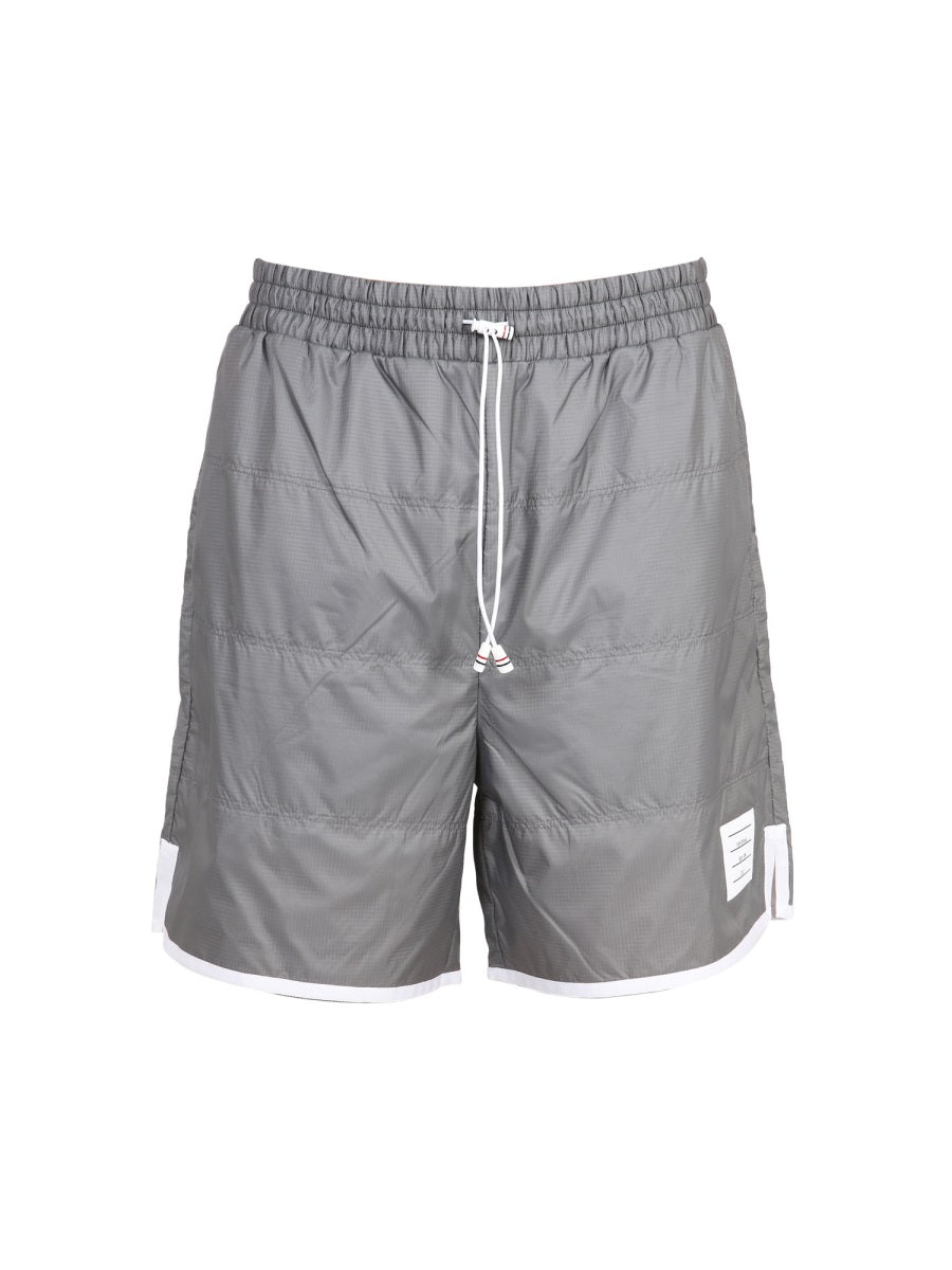 THOM BROWNE Sporty Ripstop Bermuda Shorts - Mini