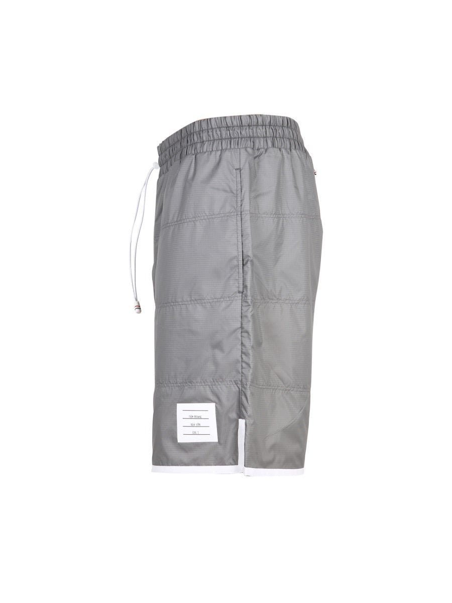 THOM BROWNE Sporty Ripstop Bermuda Shorts - Mini