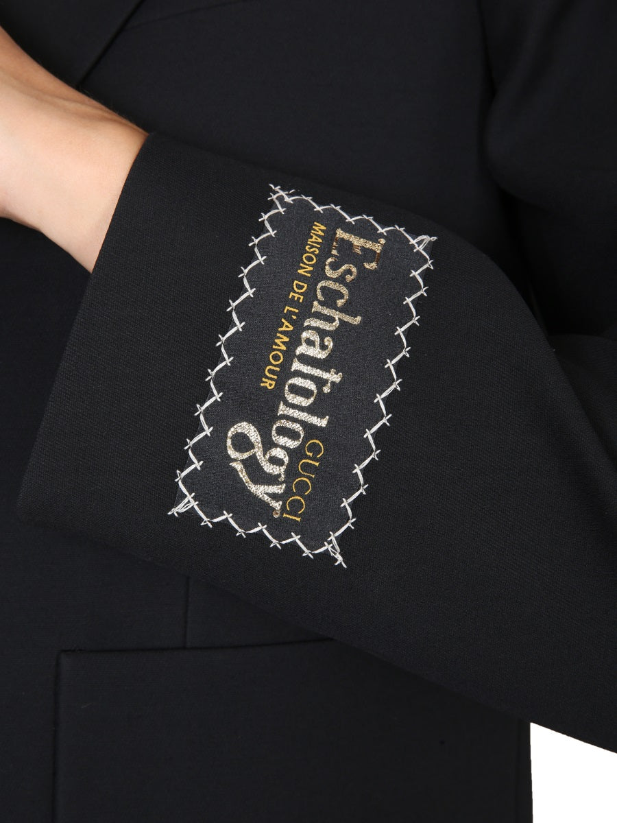 GUCCI Elegant One-Button Jacket for Women