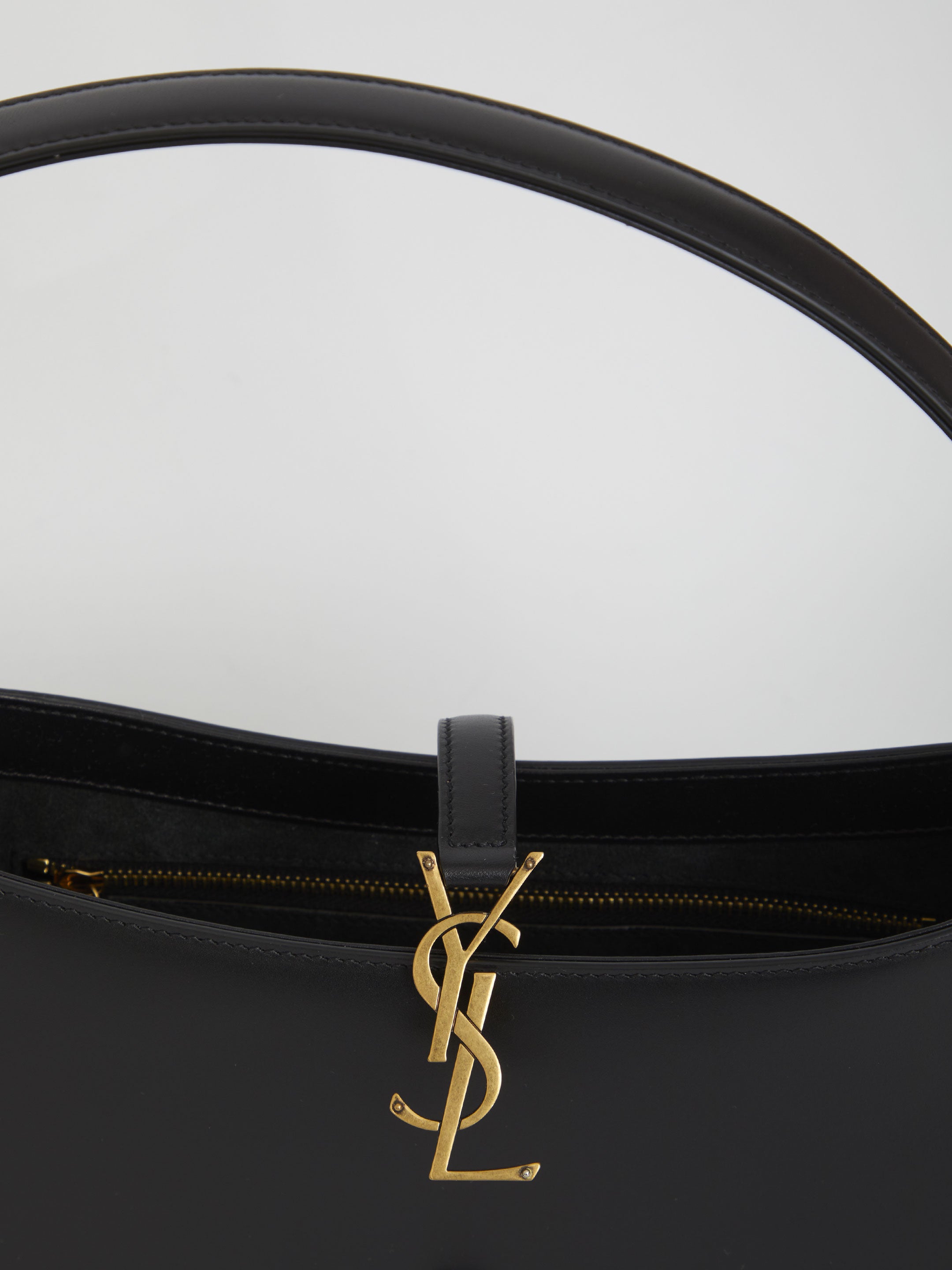 SAINT LAURENT 5 À 7 Mini Handbag in Smooth Leather