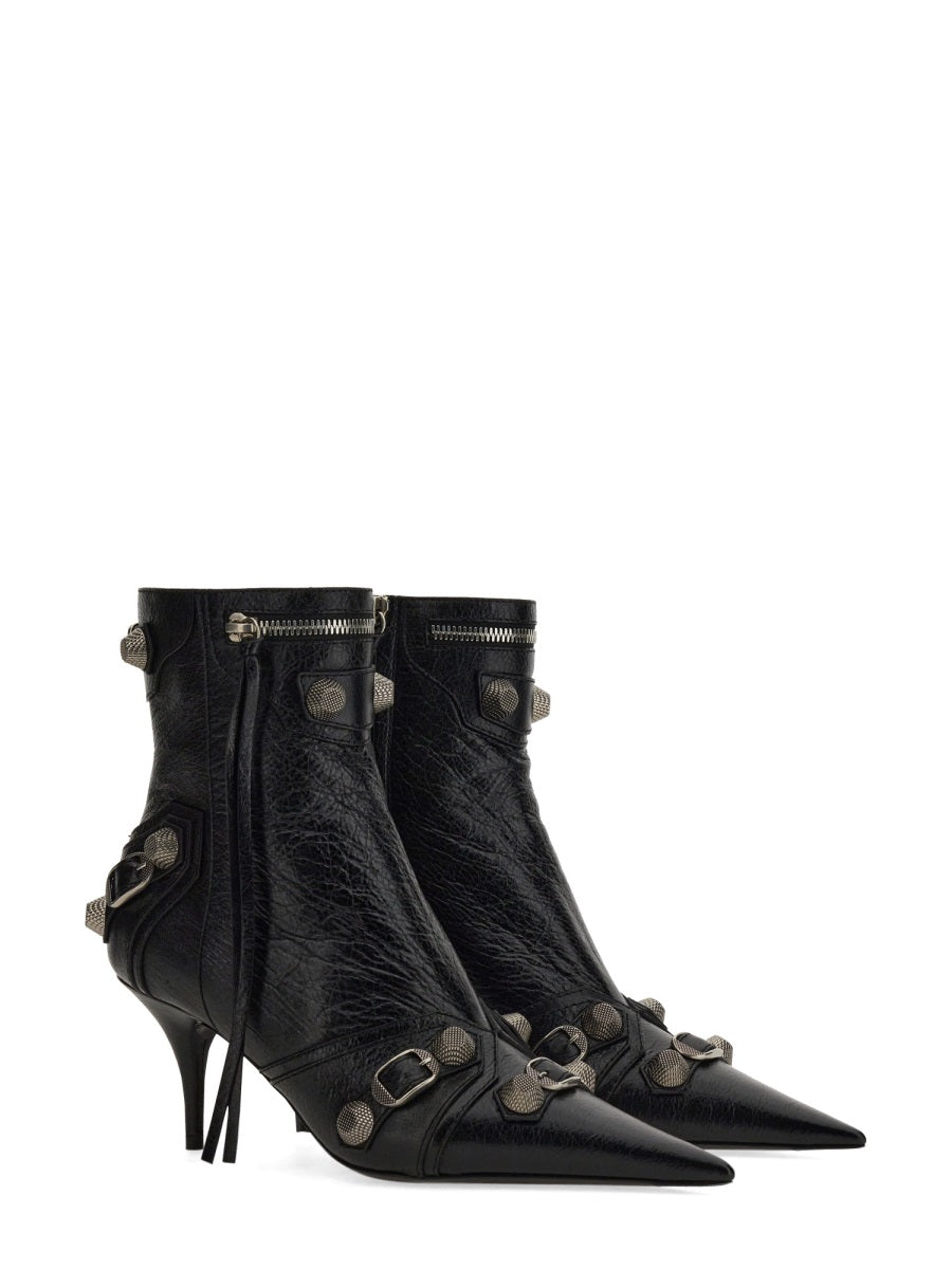 BALENCIAGA Pointed Upper Heeled Boot - 7CM Heel Height