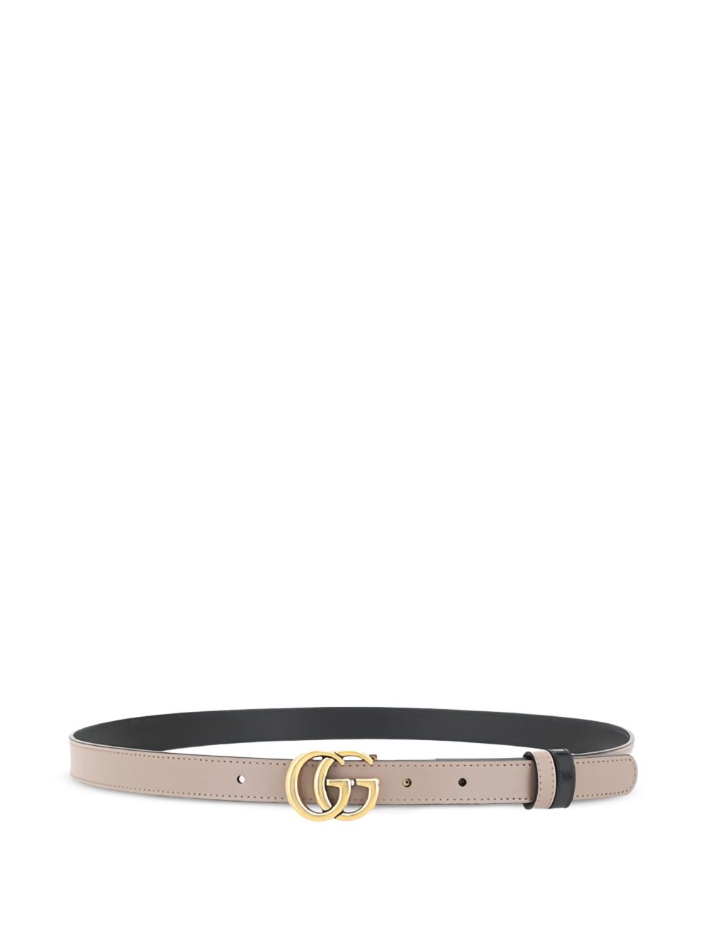 GUCCI Reversible Thin Belt with GG Marmont Buckle