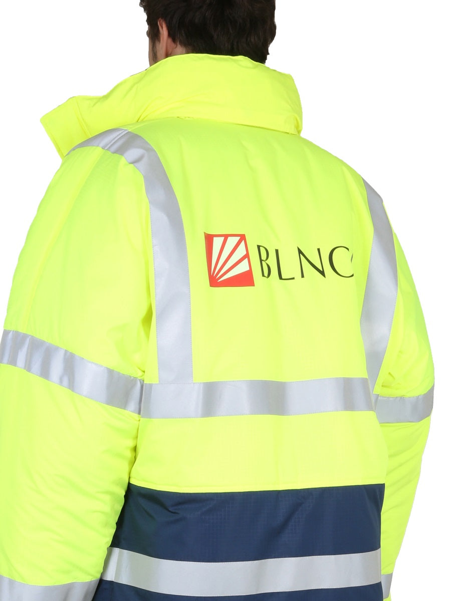 BALENCIAGA Reversible Men’s Jacket with High Neck and Hood