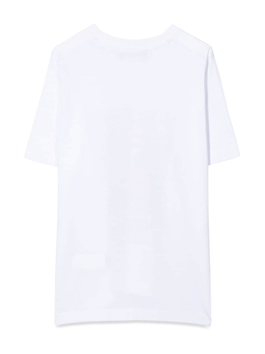 DSQUARED Logo and Leaf Print T-Shirt for Teens