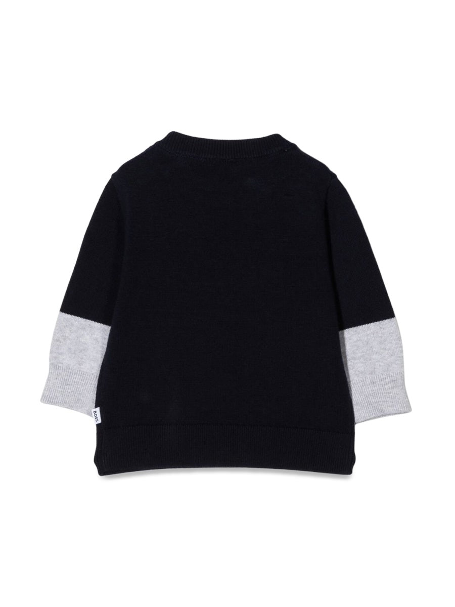 BOSS Mini Cotton Sweater for Boys - FW22