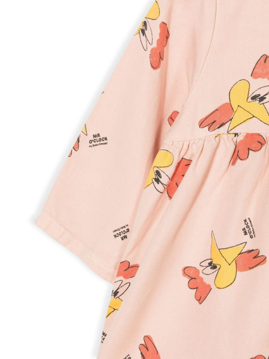 BOBO CHOSES Mini Allover Clock Print Dress