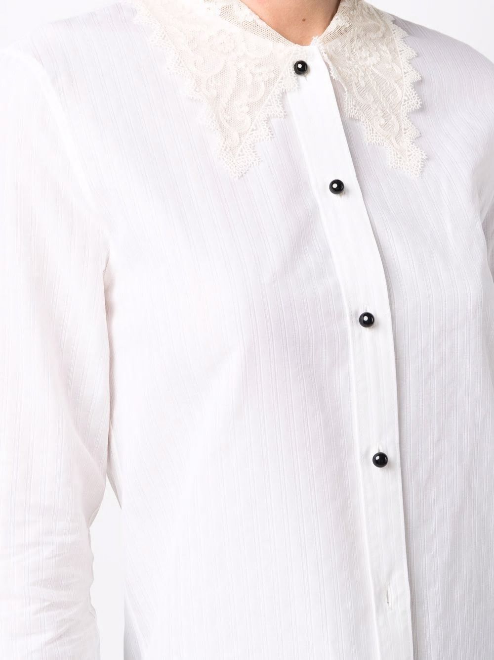 SAINT LAURENT Women's Mini Sail Stripe Shirt