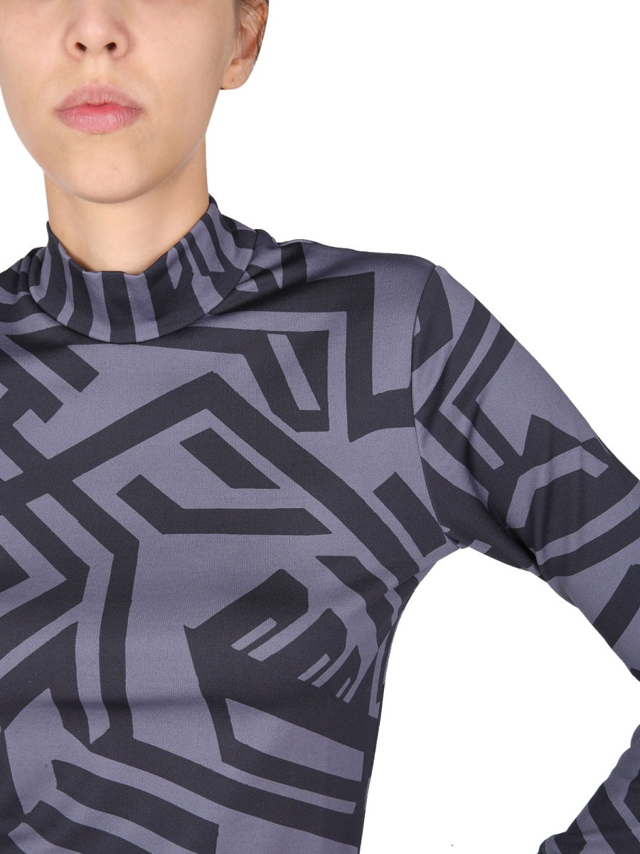 MCQ Dazzling Polo Neck T-Shirt