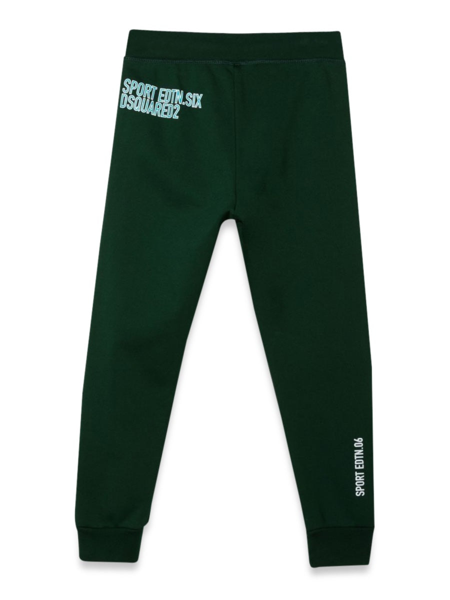 DSQUARED Plush Logo Front Leg Pants