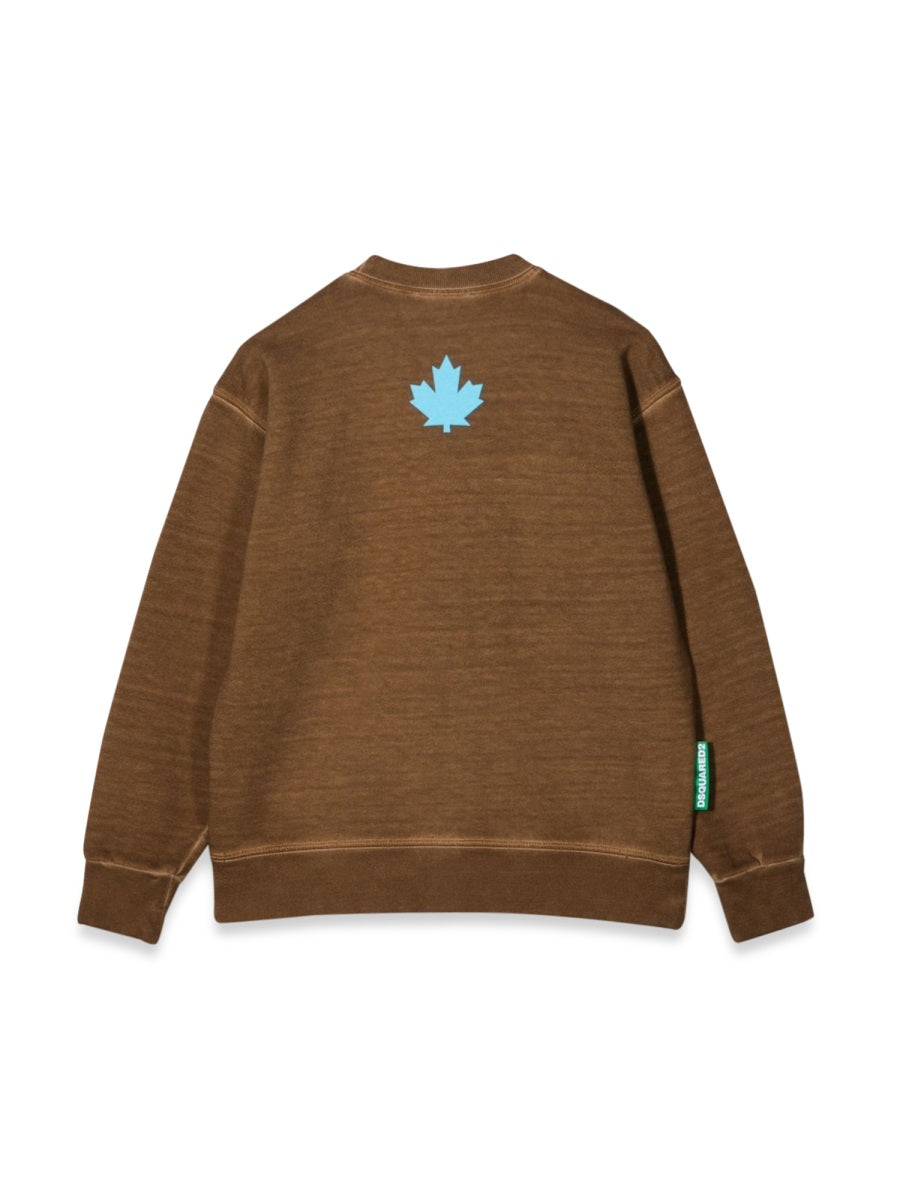 DSQUARED Unisex Mini Sweatshirt for Kids