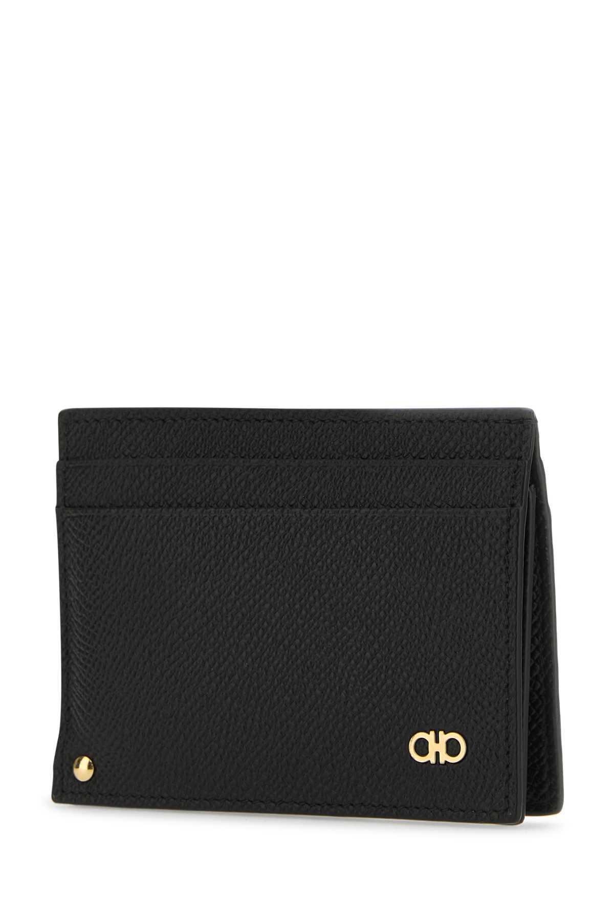 Ferragamo Mini Leather Card Holder