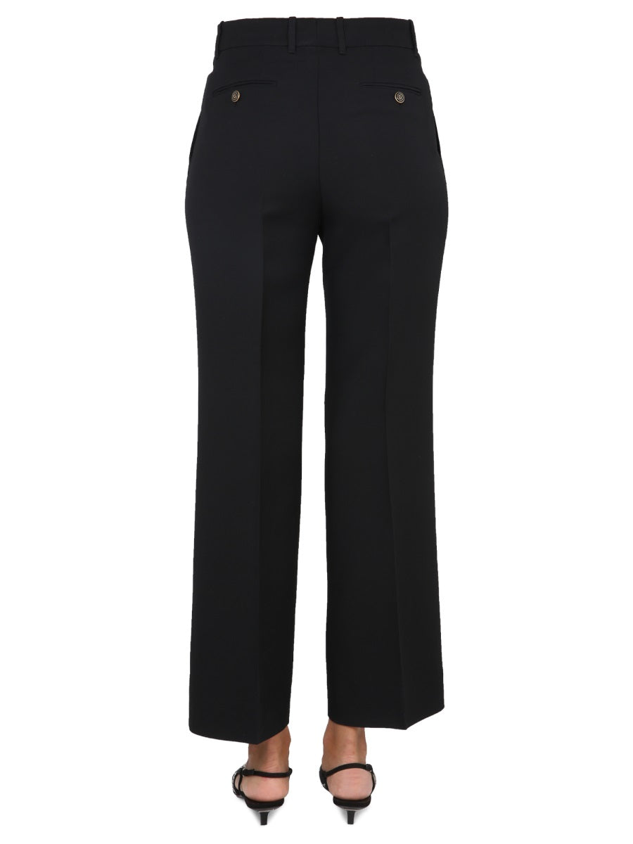 GUCCI Elegant Cady Crepe Trousers for Women