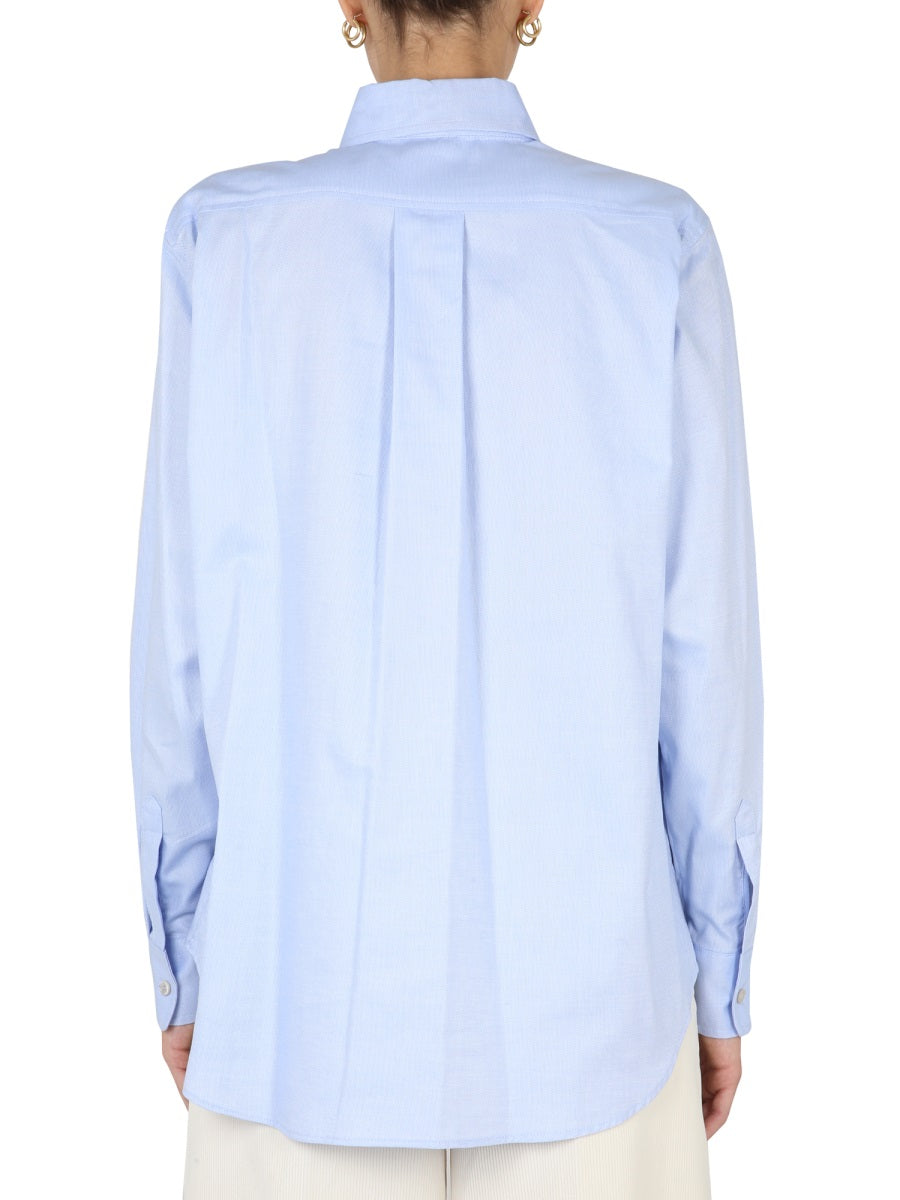 BALLANTYNE Classic Button Down Oxford Shirt - Women's
