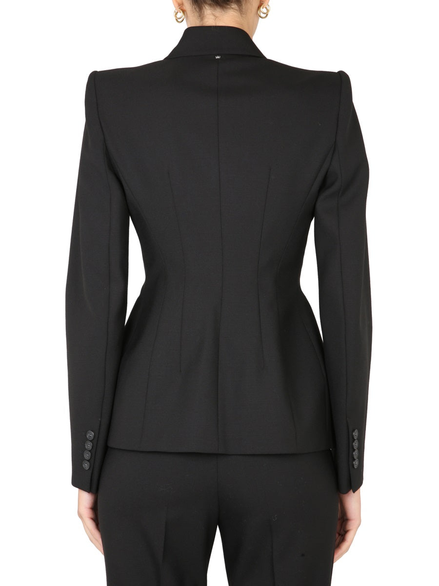 MAX MARA Double-Breasted Peaked Lapel Jacket for Women