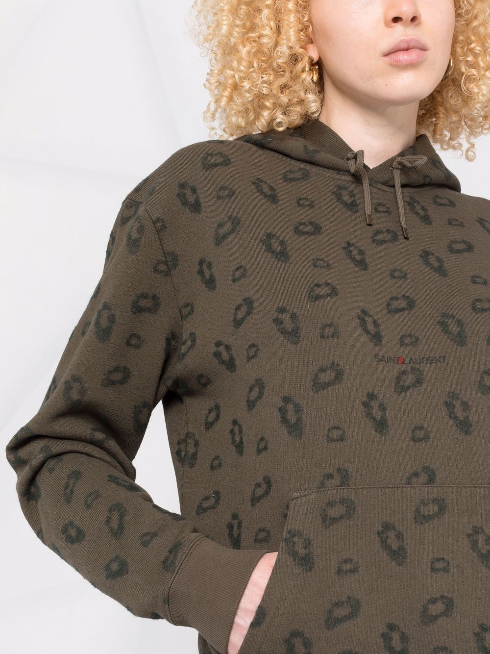 SAINT LAURENT Classic Volume Hoodie for Women