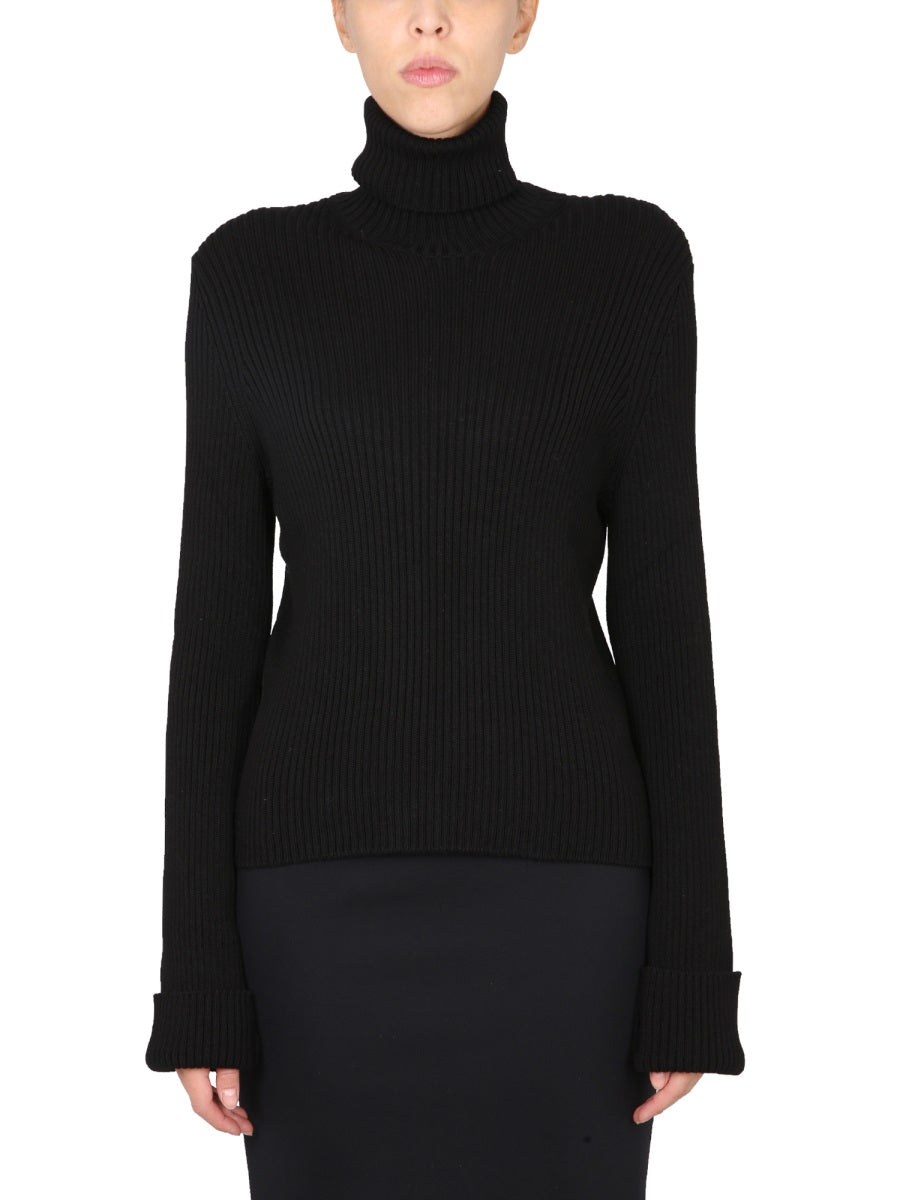 BALENCIAGA Free Ribbed Sweater for Women