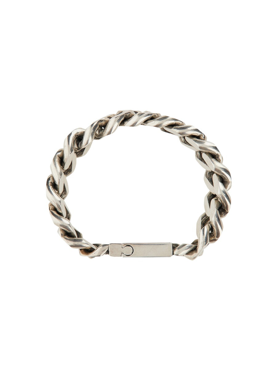SAINT LAURENT Elegant Chain Bracelet with Slide Clasp