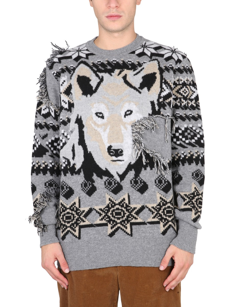 ETRO Crawling Wolf Choker for Men - FW22