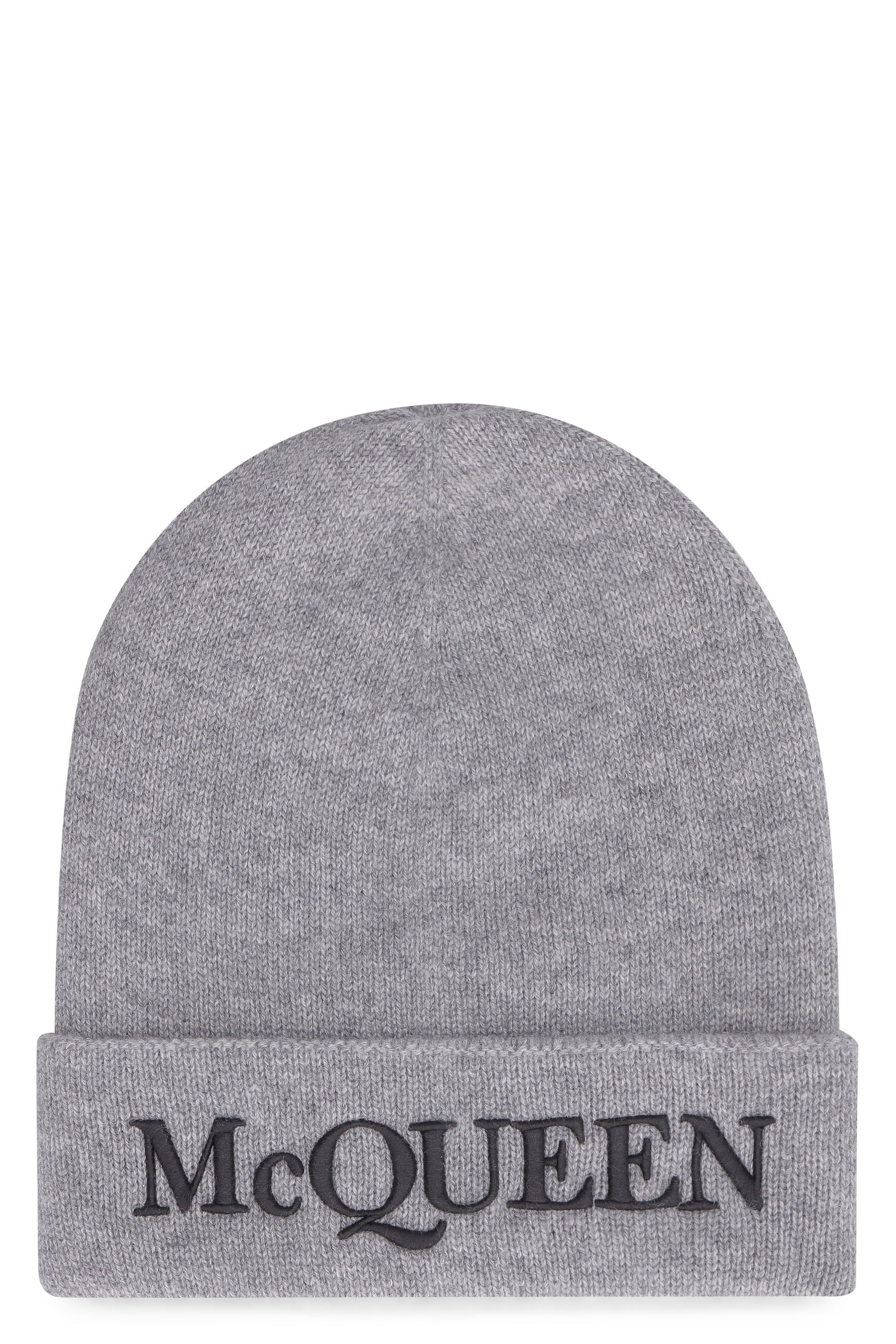 ALEXANDER MCQUEEN Cashmere Beanie Hat for Men