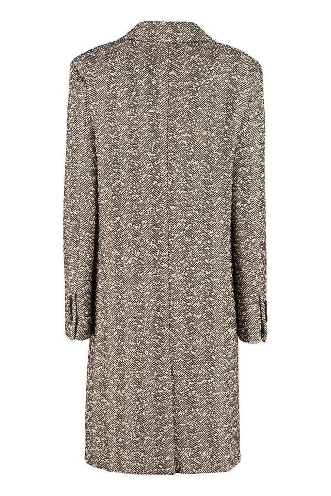 BOTTEGA VENETA Single-Breasted Boucle Loop Fabric Jacket