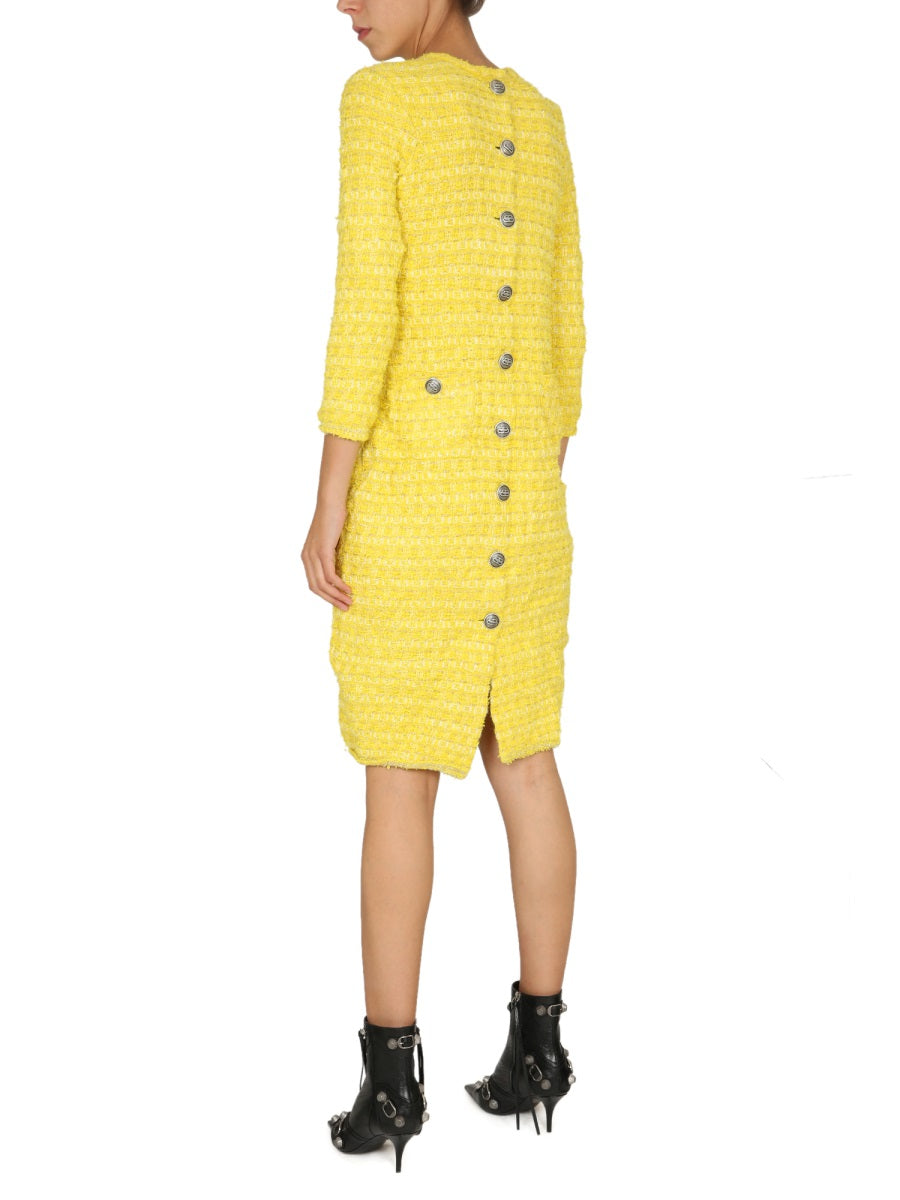 BALENCIAGA Back-to-Front Mini Short Dress - Regular L