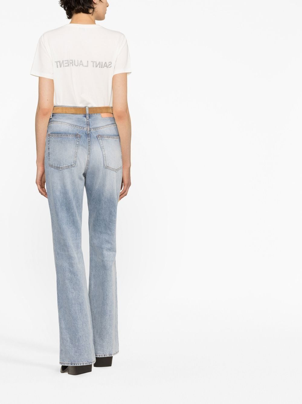 SAINT LAURENT Cotton Classic T-Shirt for Women - SS25