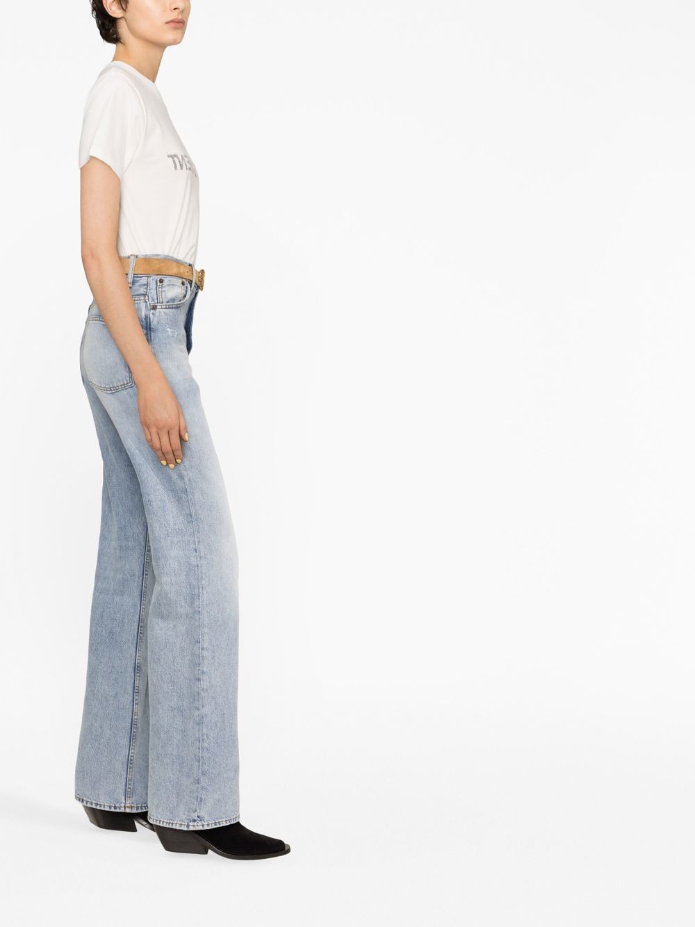 SAINT LAURENT Cotton Classic T-Shirt for Women - SS25