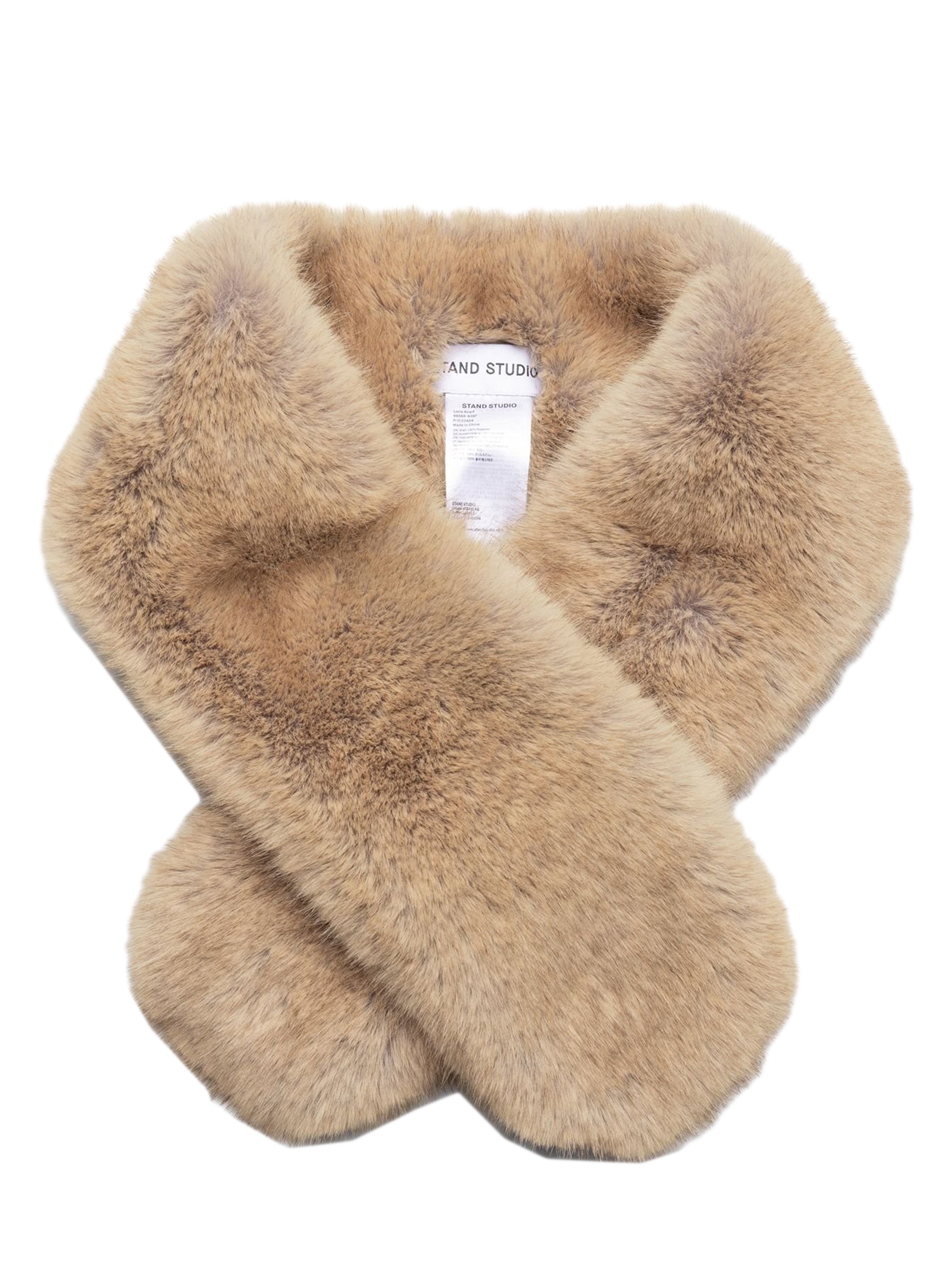 STAND STUDIO Lone Faux Fur Scarf
