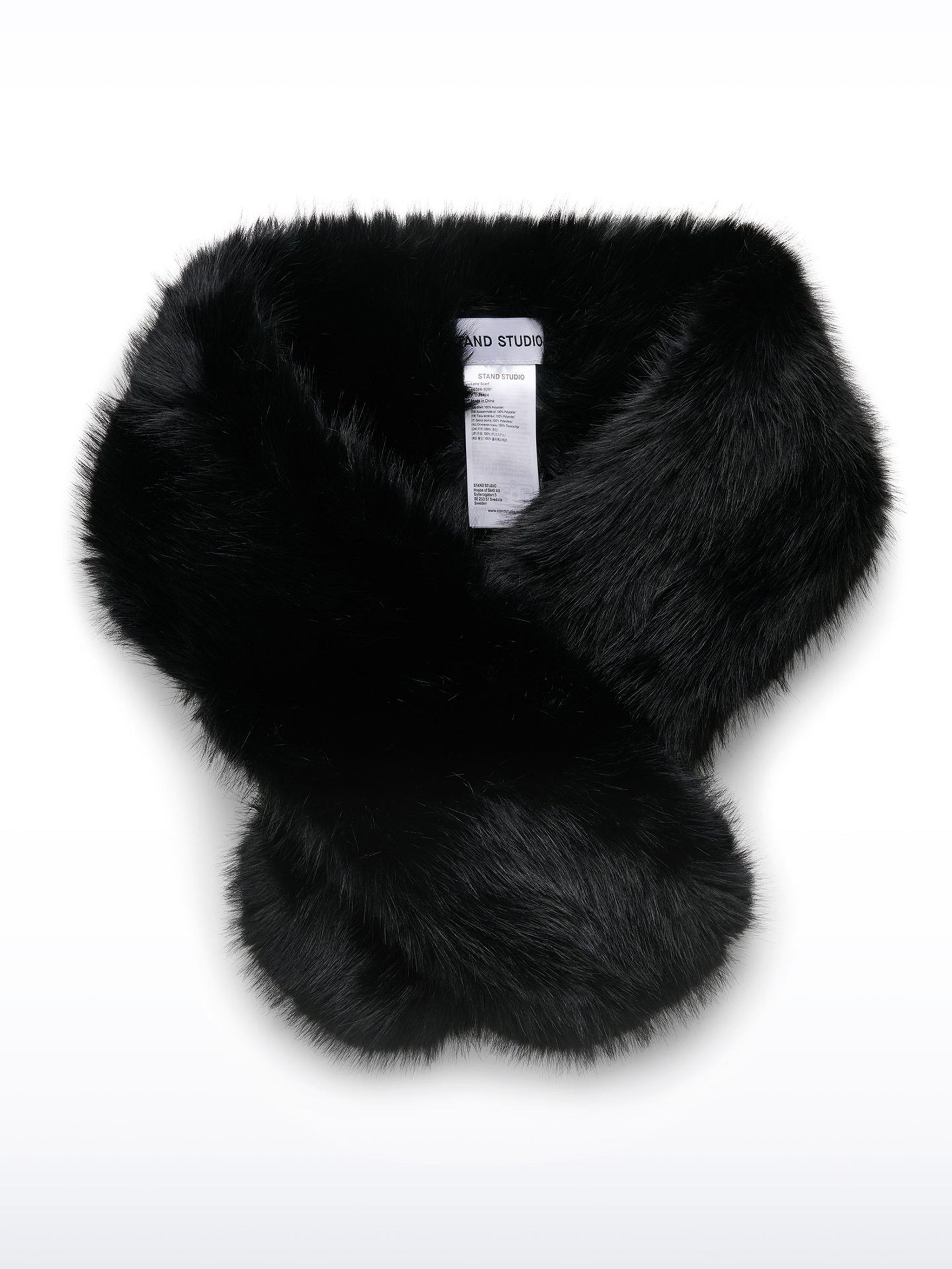 STAND STUDIO Mini Slit Closure Scarf