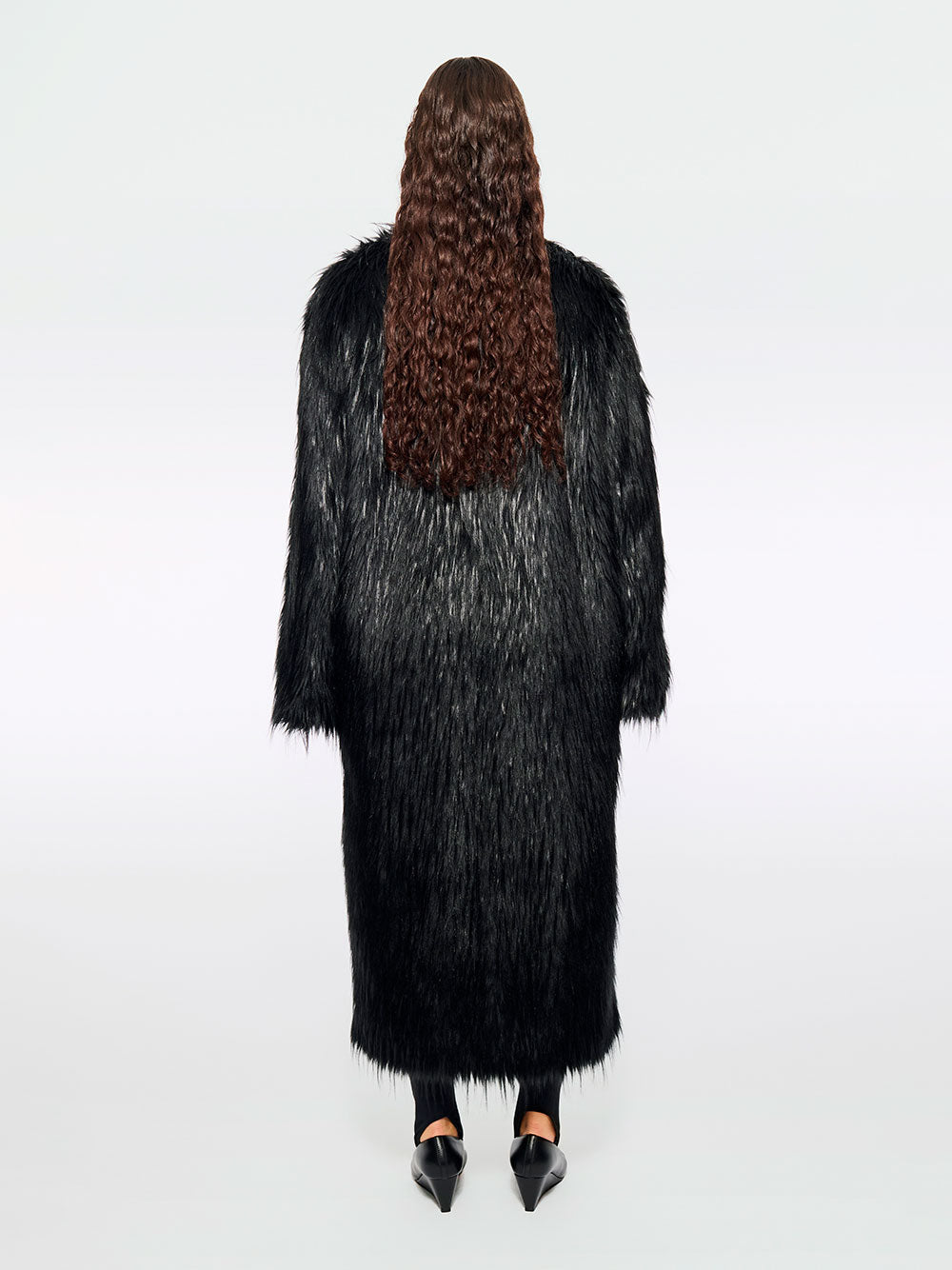 STAND STUDIO Carolina Faux Fur Long Jacket - Women’s Outerwear