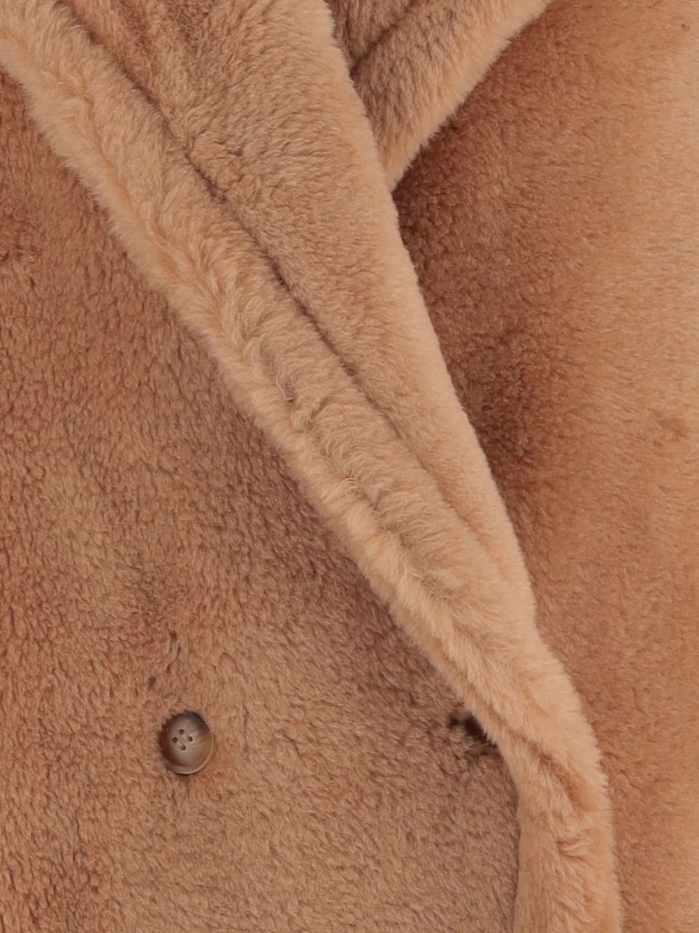 STAND STUDIO Faux Fur Textured Wool Vest