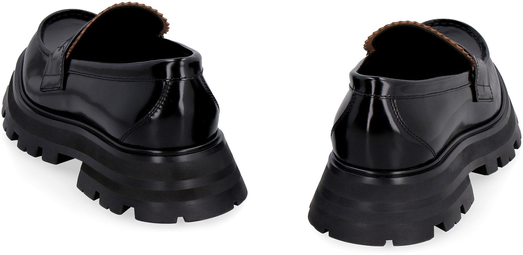 ALEXANDER MCQUEEN Wander Leather Loafers