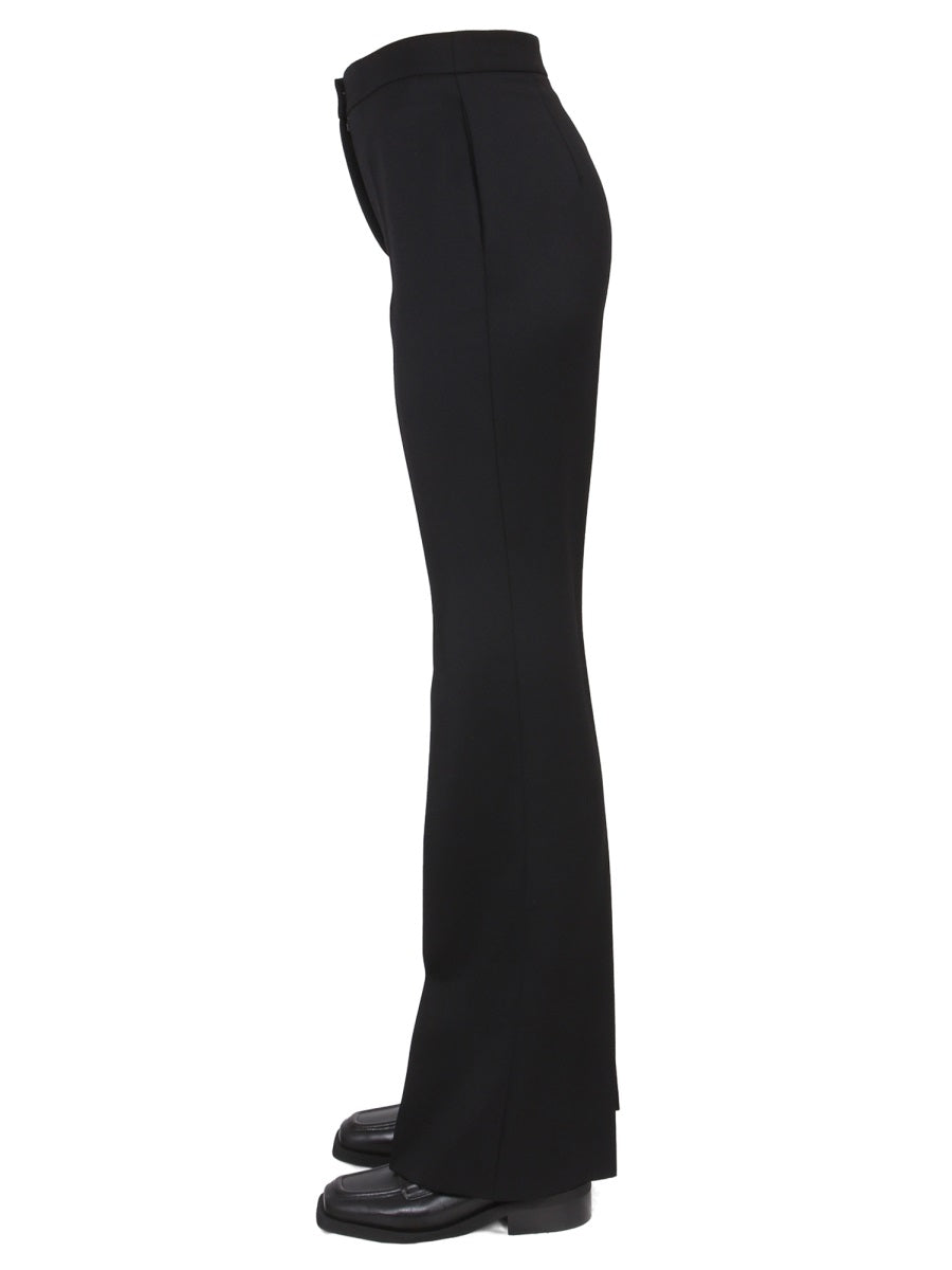 MOSCHINO Wool Grain of Poudre Pants