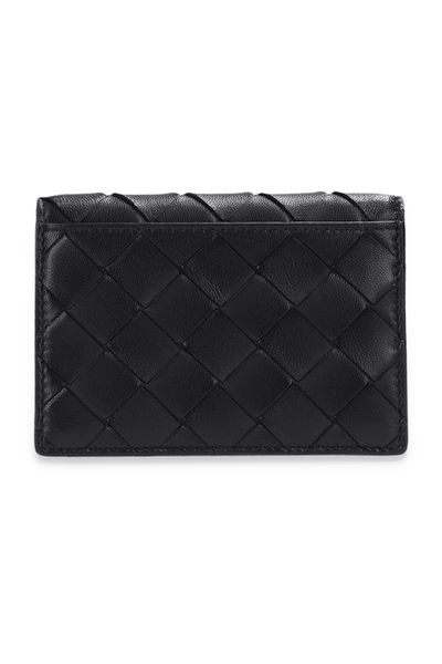 BOTTEGA VENETA Woven Business Card Case - Mini Size