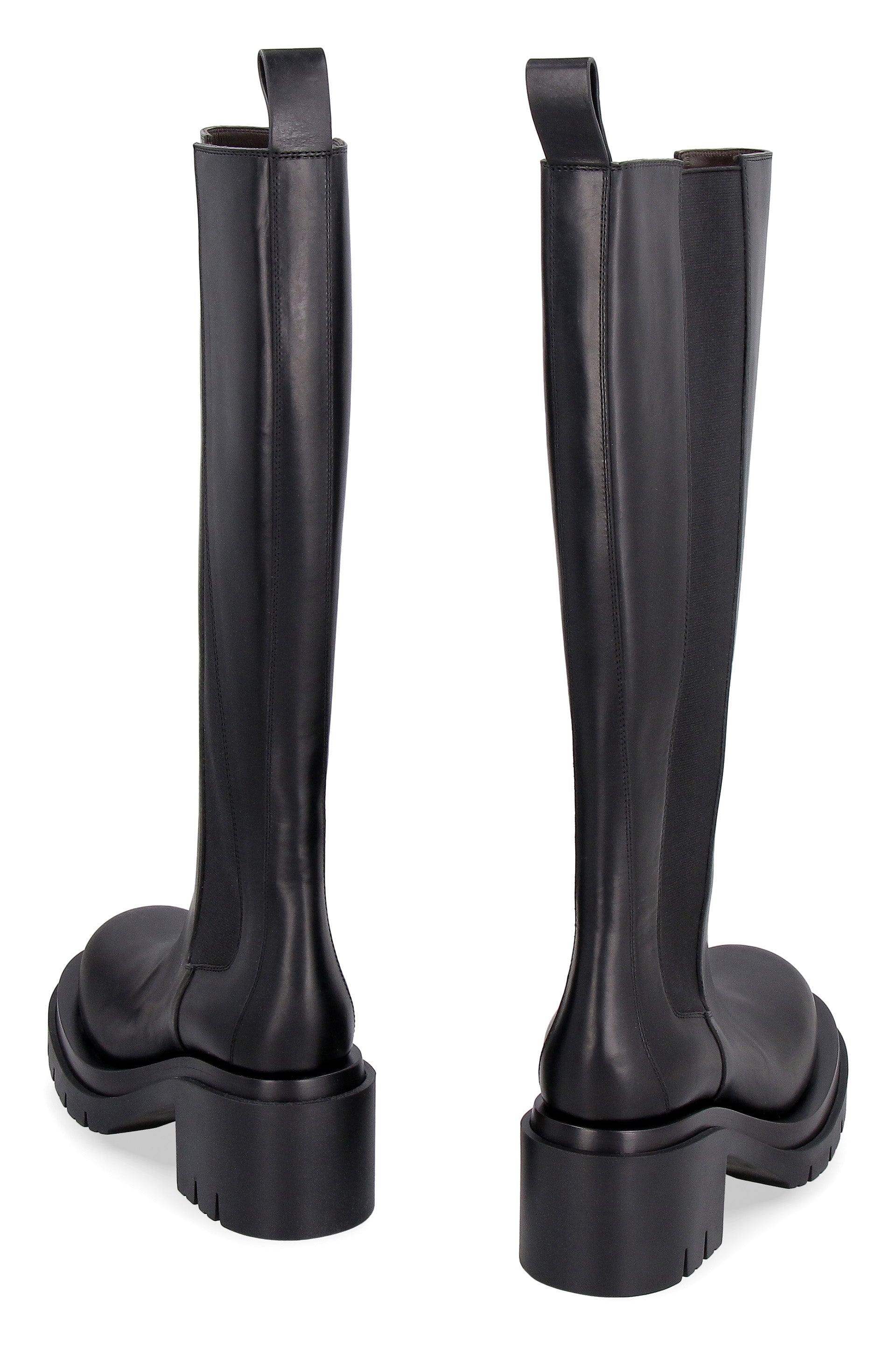 BOTTEGA VENETA Lug Leather Boots for Women