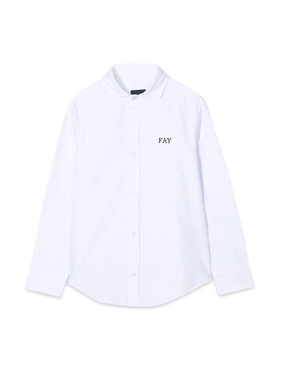 FAY Mini Essential Fabric Shirt for Boys
