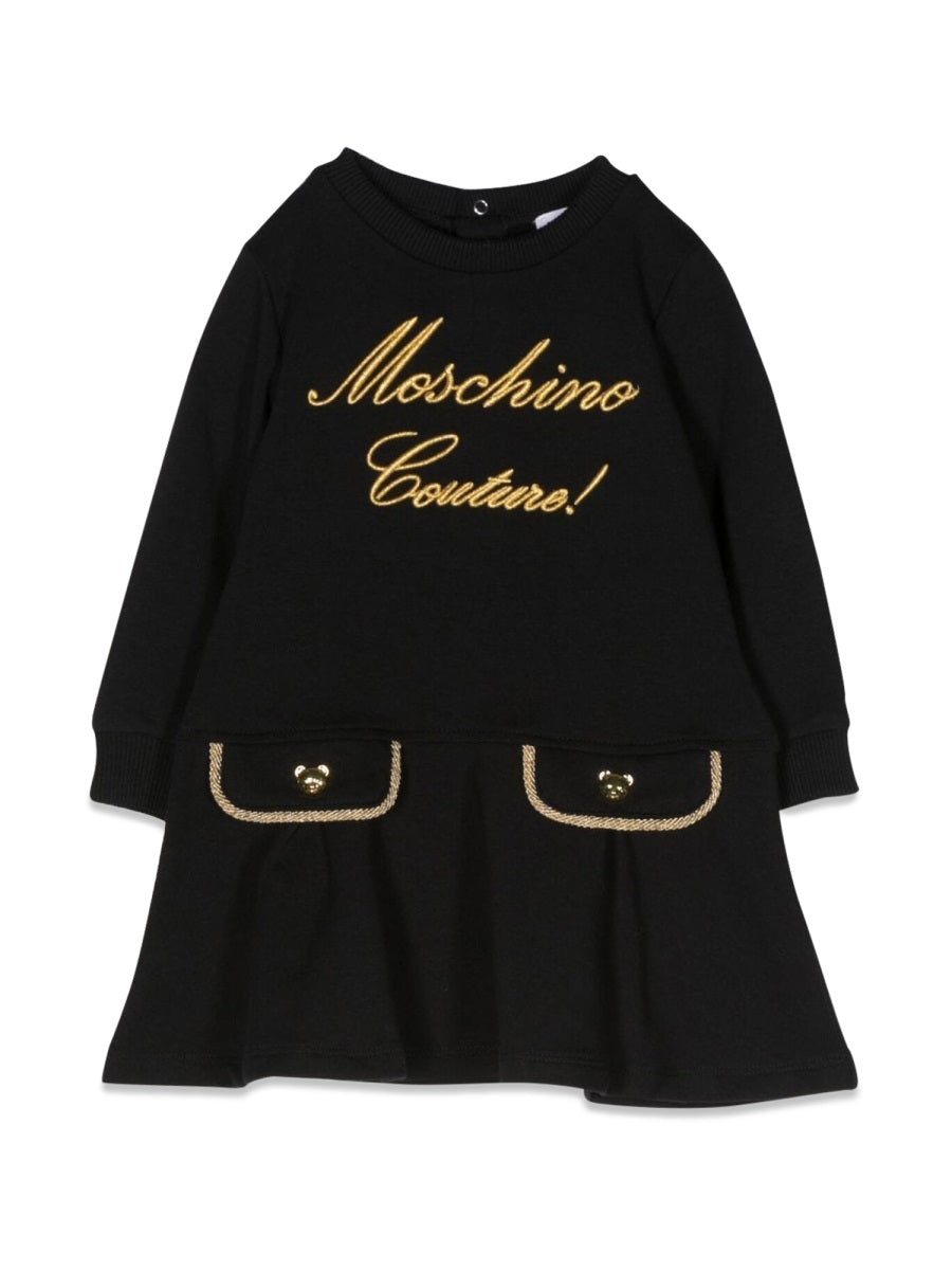 MOSCHINO Mini Logo Dress for Girls