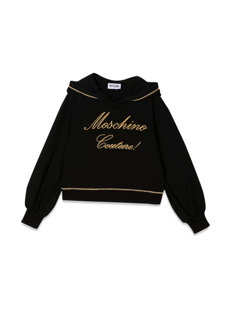 MOSCHINO Mini Logo Hoodie for Girls