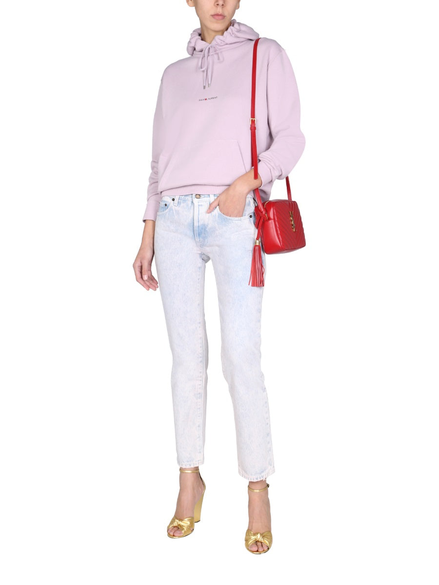 SAINT LAURENT Low Waist Feminine Denim Jeans