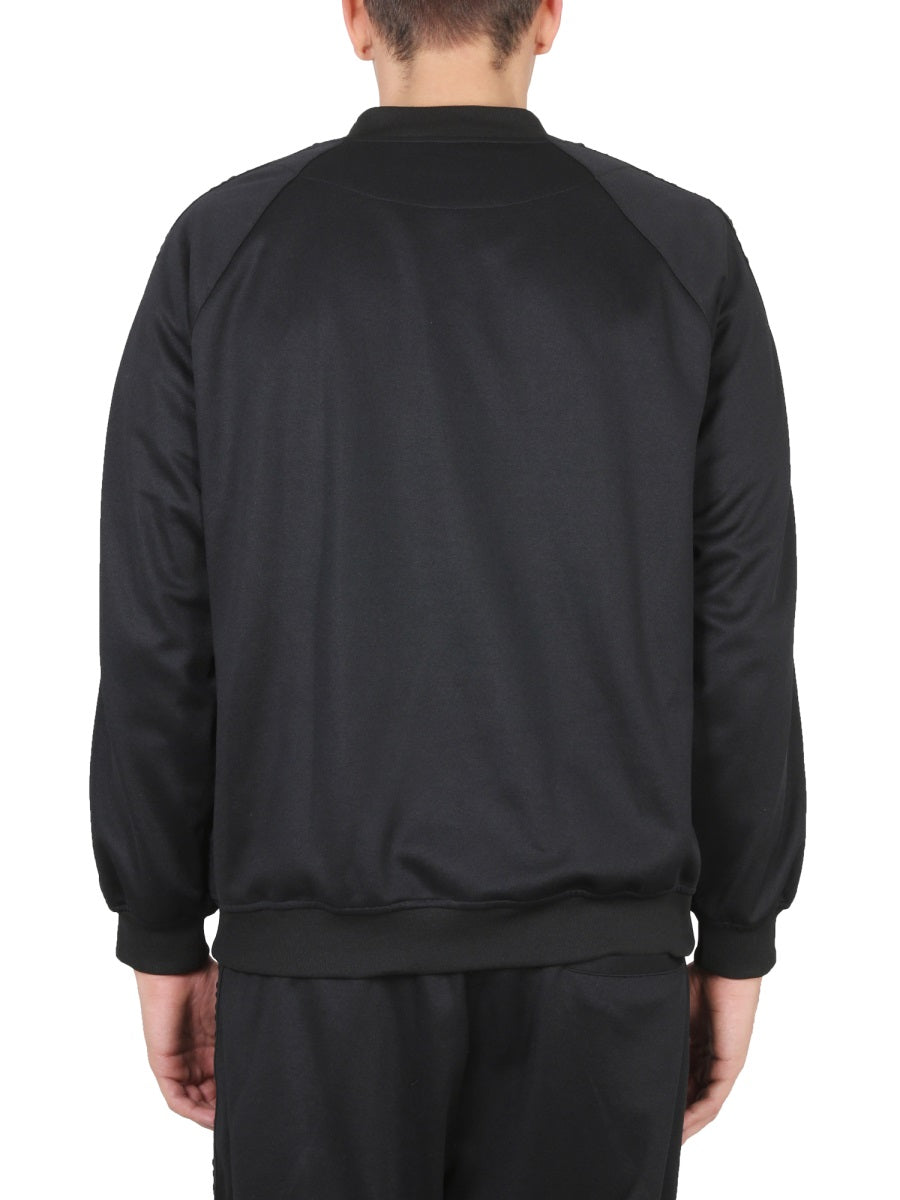 IH NOM UH NIT Ribbed Round Neck Sports Jacket for Men