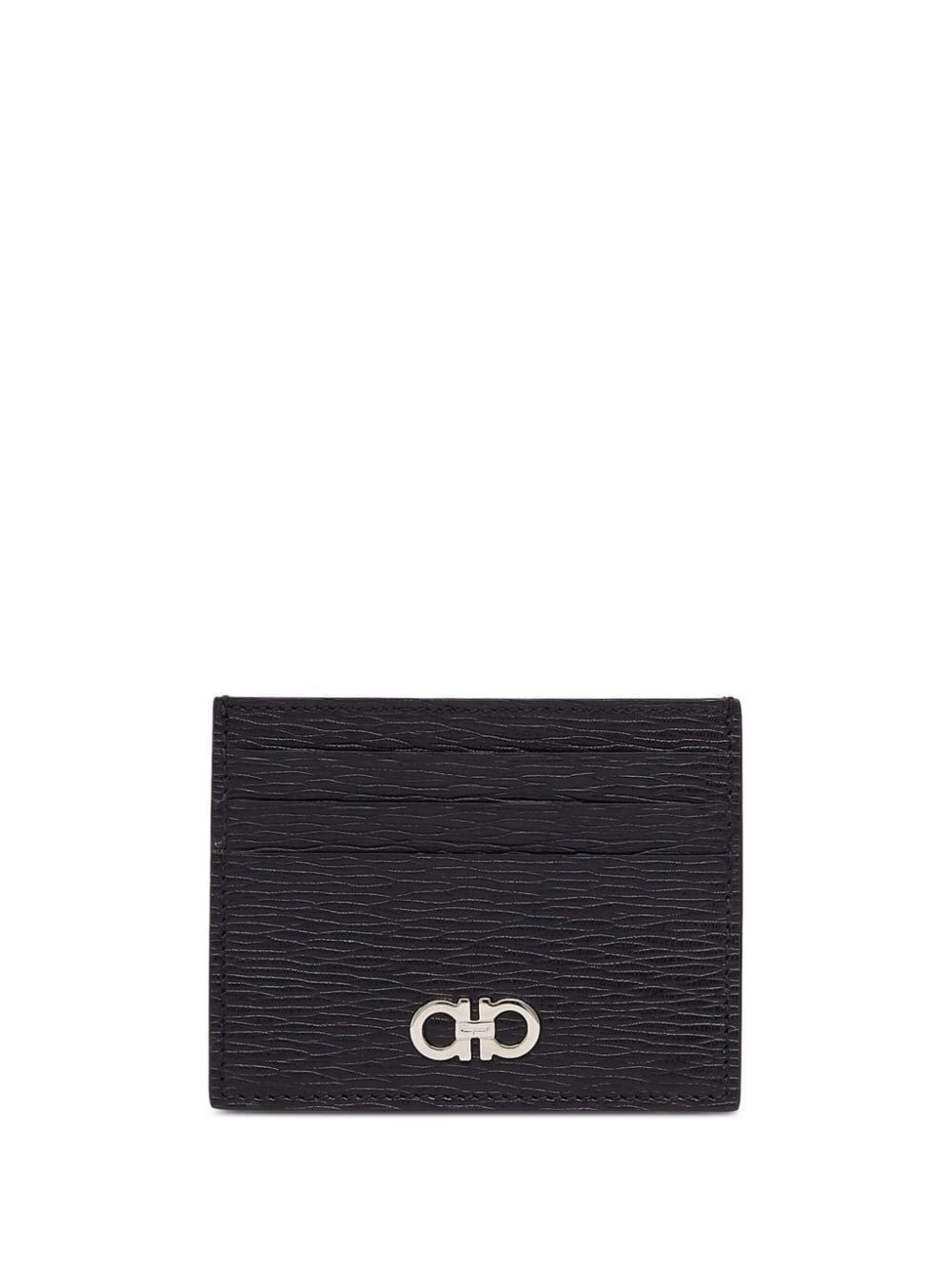 Ferragamo Mini Gancini Hook Card Holder