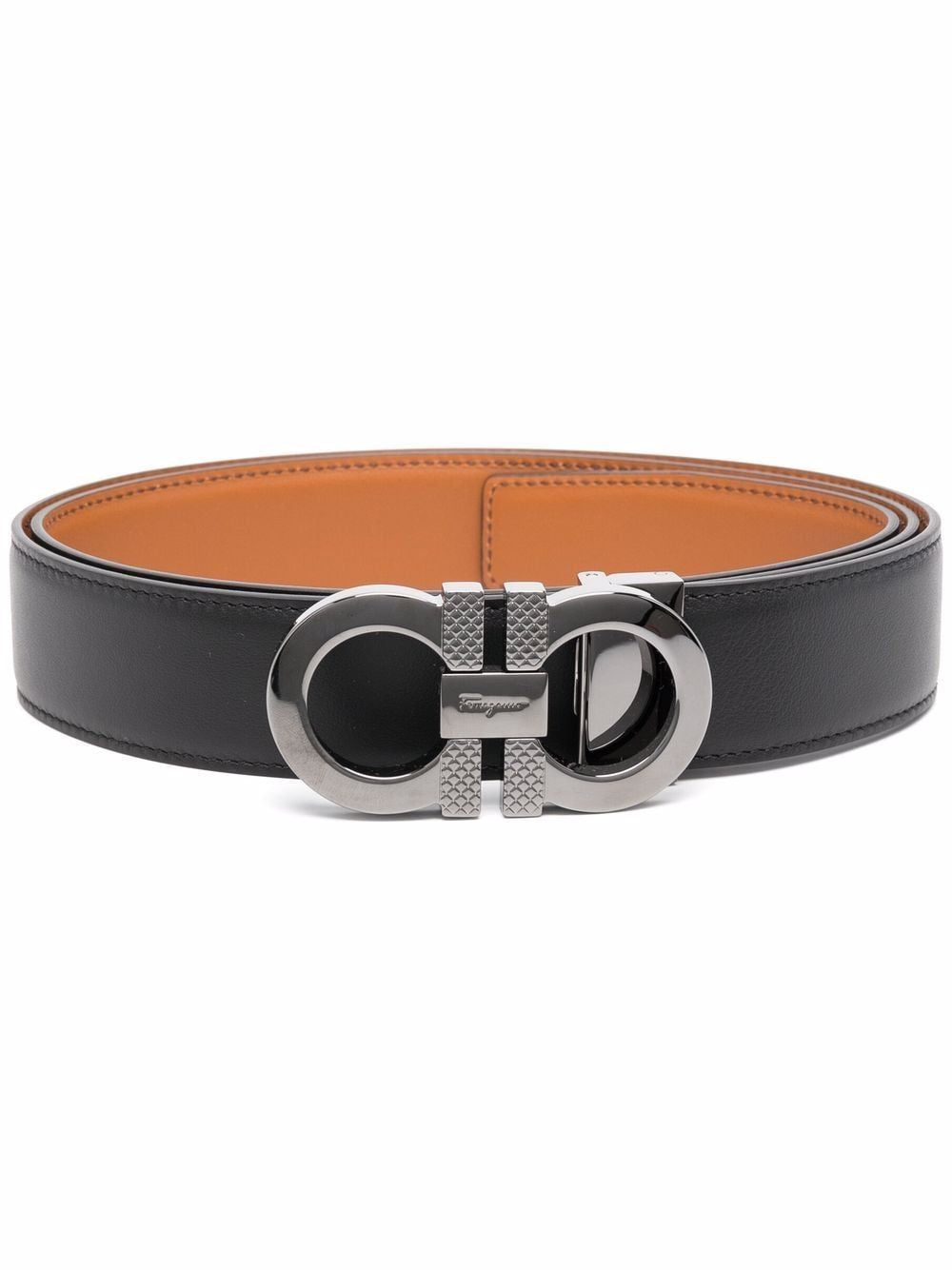 Ferragamo Reversible Gancini Hook Belt for Men